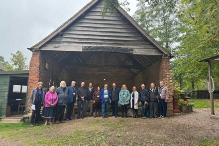 Historic site: The Trustees at New Hall Mill.