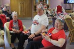 Residents enjoying the Coronation