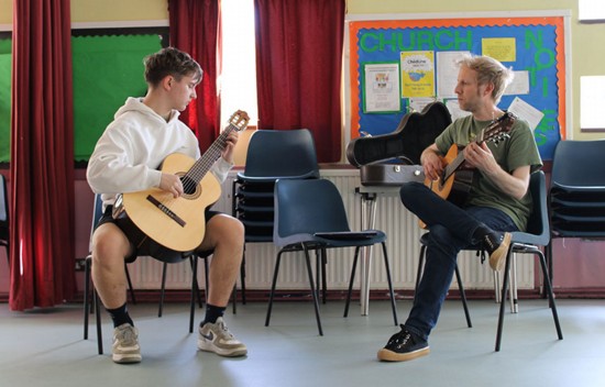Music project strikes a chord on Falcon Lodge