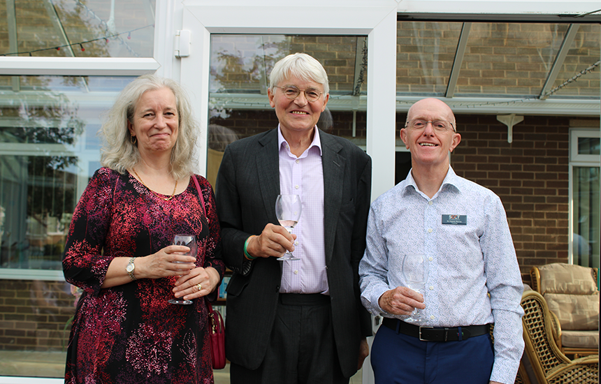 Trust team gathers for annual reception